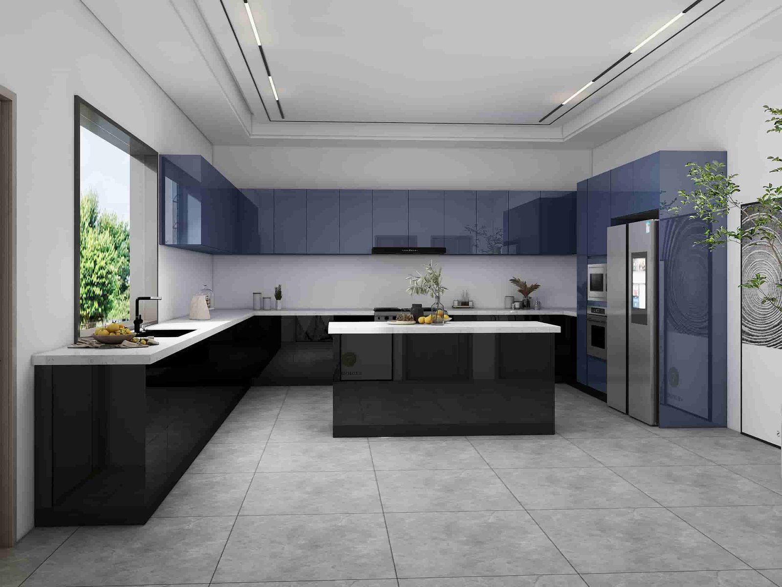 Blue-Lacquer-Modern-U-Shaped-Kitchen-Cabinets-2.jpg
