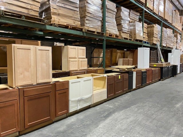 stock cabinets