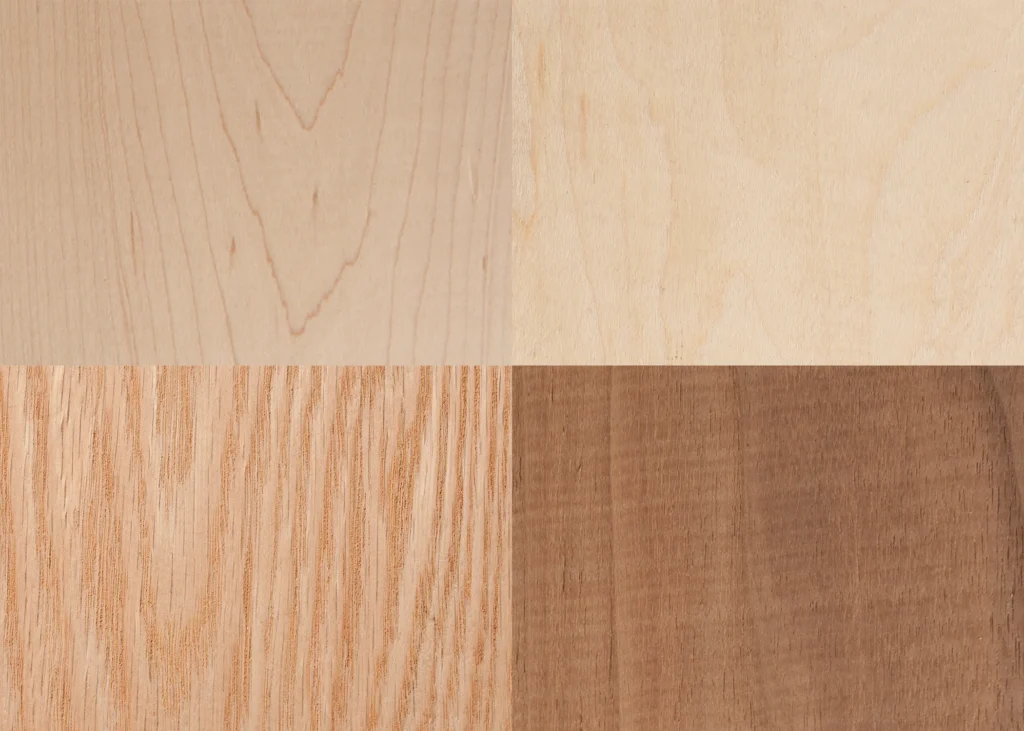 The Natural Elegance of Oak: Close-Up on Grain and Color Variations"