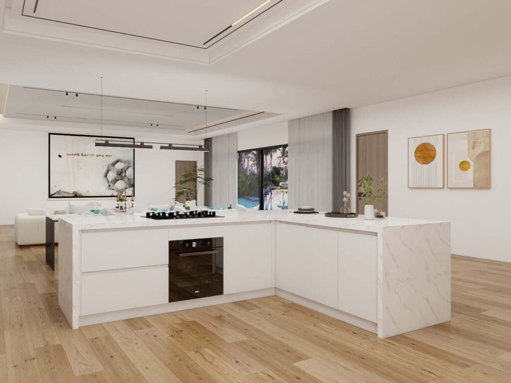 bright-and-modern-kitchen-designs-with-white-cabinets-and-wood-accents